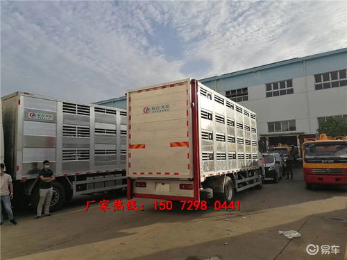 高效安全的仔豬運輸車 養殖場豬苗運輸的專業解決方案
