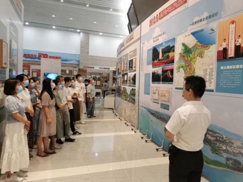 市文化廣電旅游局組織參觀 建黨百年 輝煌湖州 慶祝中國共產(chǎn)黨成立100周年圖片展